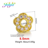 Women's Flower Spacers Charm Beads for DIY Earrings