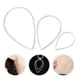 Round Earrings Pendant Jewelry Making Kit Charms Supplies
