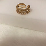 K Pop Open Adjustable Ring for Women Wholesale