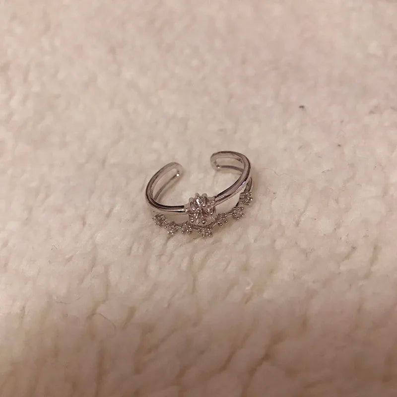 K Pop Open Adjustable Ring for Women Wholesale
