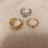 K Pop Open Adjustable Ring for Women Wholesale