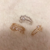 K Pop Open Adjustable Ring for Women Wholesale