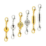 K3ND 31 Pcs Magnet Buckle Bracelet Necklace Set Rhinestone Magnetic Buckles