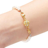 K3ND 31 Pcs Magnet Buckle Bracelet Necklace Set Rhinestone Magnetic Buckles