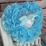 K3ND Ring Box Storage Cushions Pillow Wedding Jewelry Romantic