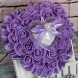K3ND Ring Box Storage Cushions Pillow Wedding Jewelry Romantic