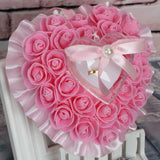 K3ND Ring Box Storage Cushions Pillow Wedding Jewelry Romantic