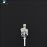 5pcs Film Hand Broom Essential Oil Diffuser Pendant