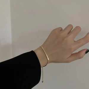 Minimalist Geometric Bracelet for Women