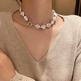 Baroque Pearl Women's Necklace for Party Jewelry
