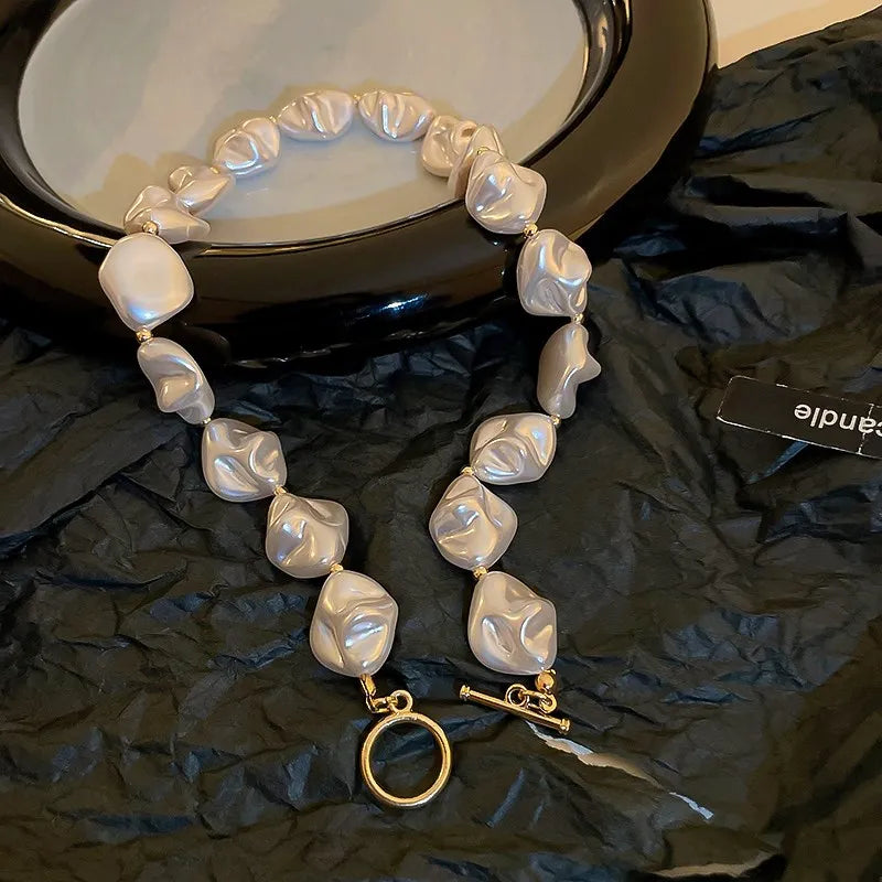 Baroque Pearl Women's Necklace for Party Jewelry