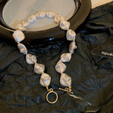 Baroque Pearl Women's Necklace for Party Jewelry