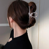 Metal Butterfly Hair Clip Spoon Curly Hair Stick Women Jewelry