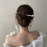 KAITIN Chinese Style Hairpin for Women Retro Antique Metal Vintage Jewelry