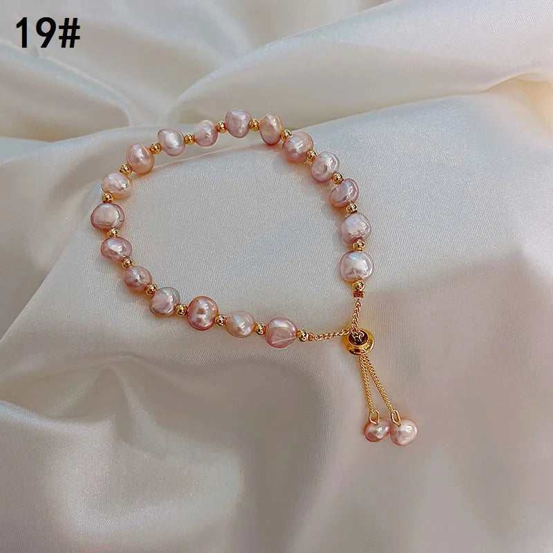 KAITIN Pearl Girlfriend Bracelet Ins Korea Feel Bracelets