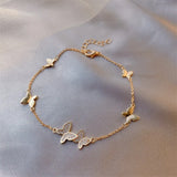 KAITIN Zircon Flower Bracelet Women's Bracelet Ins Crowd Personalized Hand Jewel