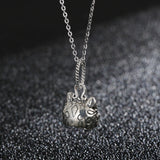 KALEN 925 Silver Mini Cat Pendant Necklace