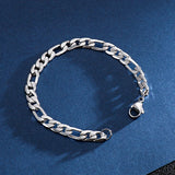9mm Chunky Cuban Chain Bracelet Stainless Steel 16-24cm Men Women