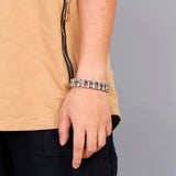 Bulgaria Bike Chain Bracelet Men Biker Stainless Steel