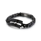 Bulgaria Byzantine Chain Bracelet Men Stainless Steel