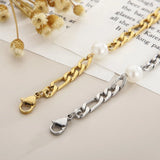 Pearl Chain Bracelet for Women