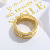 Classic Wedding Women Ring with CZ Stones, Delicate Engagement Jewelry