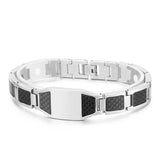 Prayer Hand Bracelet Men Christian Stainless Steel Religion Jewelry