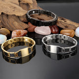 Prayer Hand Bracelet Men Christian Stainless Steel Religion Jewelry