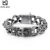 Punk 225mm O-Chain Bracelet Men's Stainless Steel Symbolic Male Jewelry