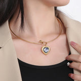 Punk Torques Choker Necklace for Women