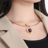 Punk Torques Choker Necklace for Women