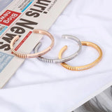 CZ Stainless Steel Bangle