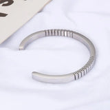 CZ Stainless Steel Bangle