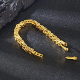 Vintage Byzantium Charm Bracelet for Men