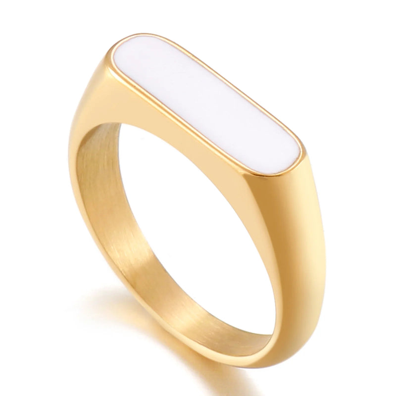 Stainless Steel Spiral Rings Wedding Bands Jewelry Gift