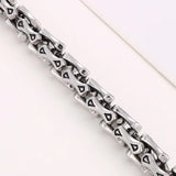 Vintage Stainless Steel Bicycle Chain Spliced Bracelet For Men
