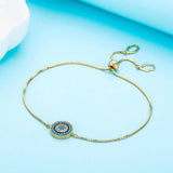 925 Silver Bracelet Hamsa Evil Eye Charm Women Men Jewelry