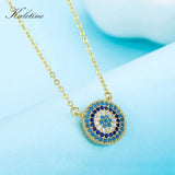 925 Silver Evil Eye Necklace Luck Turkey Jewelry