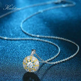 925 Silver Pendant Necklace Sun Star CZ Charm Good Luck Turkey Jewelry