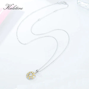 925 Silver Pendant Necklace Sun Star CZ Charm Good Luck Turkey Jewelry