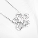 925 Silver Zircon Evil Eye Choker Necklace for Women