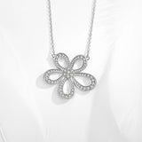 925 Silver Zircon Evil Eye Choker Necklace for Women