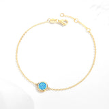 925 Sterling Silver Evil Eyes Bracelet Men Women Lucky Charm Jewelry