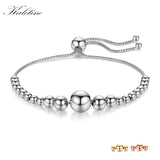 925 Silver Bead Bracelet Chakra Box Chain Jewelry