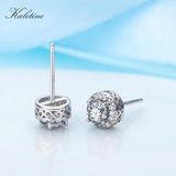 925 Silver Sea CZ Small Stud Earrings KLTE001
