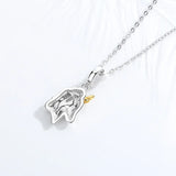 925 Sterling Silver Lovely Horse Animal Charms for Jewelry Making