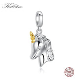925 Sterling Silver Lovely Horse Animal Charms for Jewelry Making