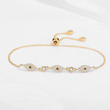925 Sterling Silver Evil Eye Bracelet Enamel Hamsa Fatima Hand Bangle