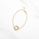 Evil Eye Charm Bracelet Sterling Silver Hamsa Bracelet for Women