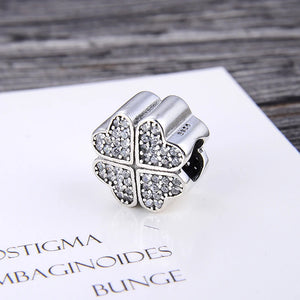 KAMAF 925 Silver Snowflake Bell Pendant Beads for DIY Jewelry